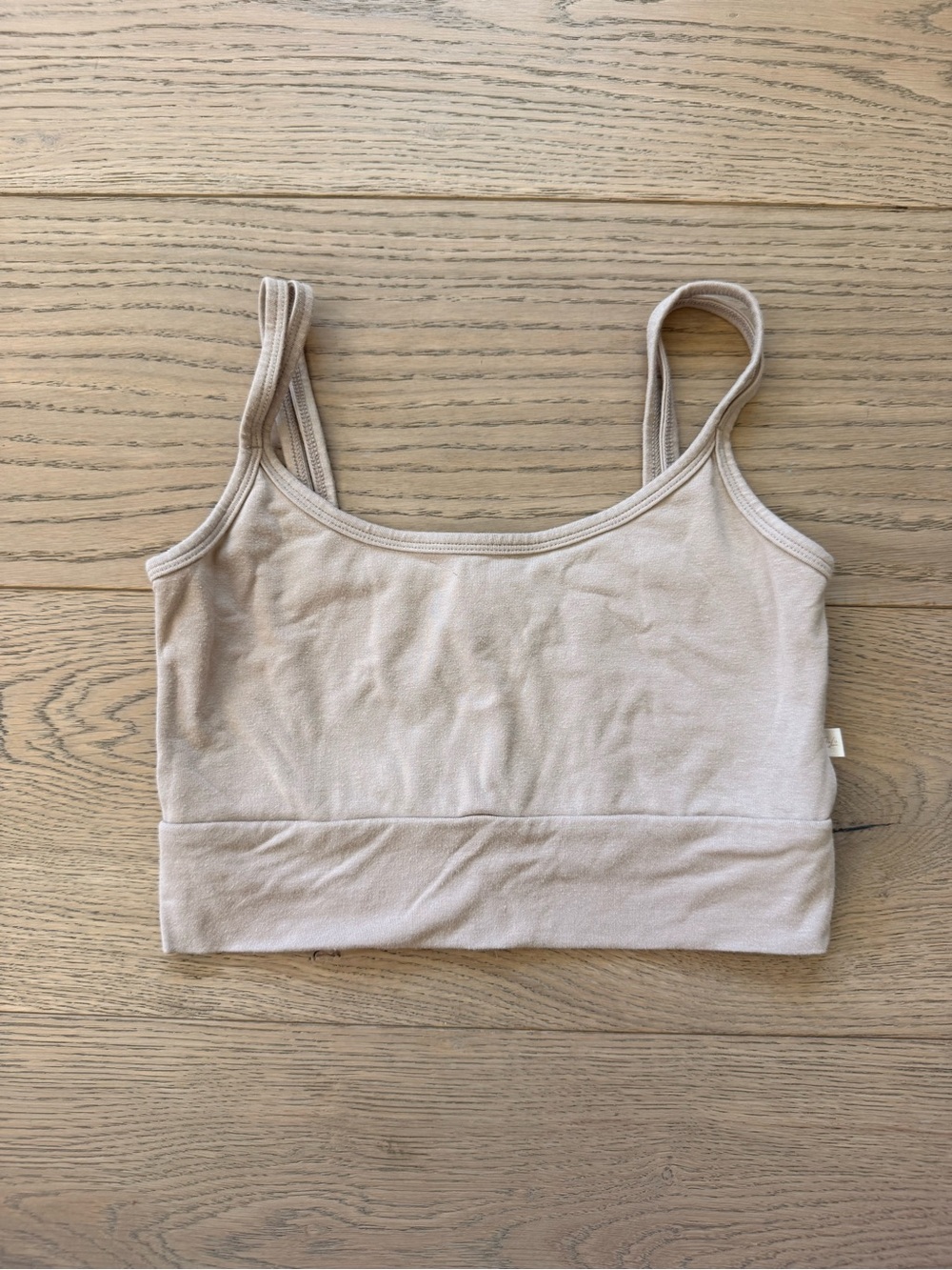 Jax & Lennon Co Women's Beige double strap bralette